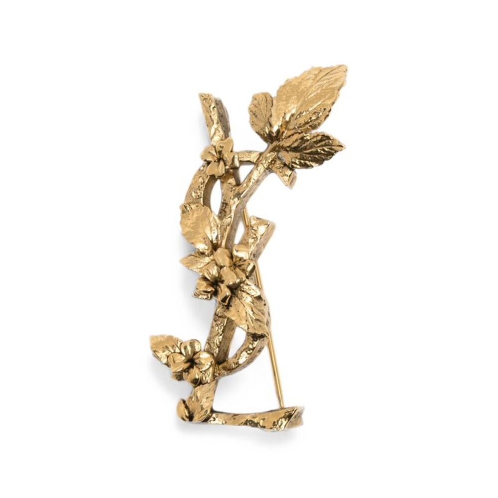 Saint Laurent Women Cassandre Broche